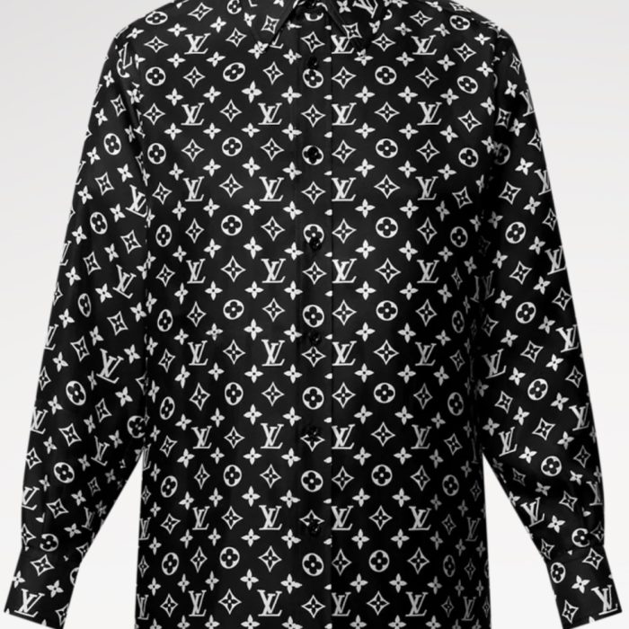 Silk Monogram Shirt